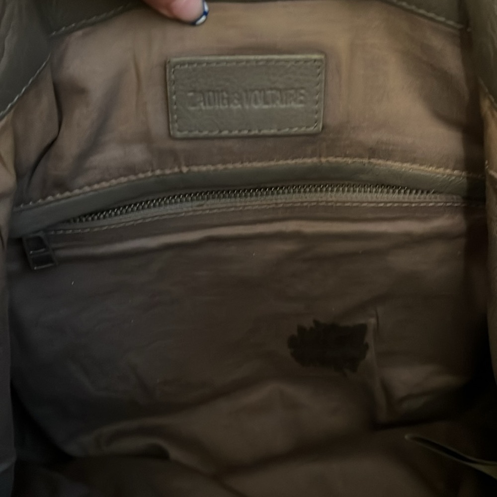 Grey Zadig & Voltaire grey purse - Picture 8 of 11